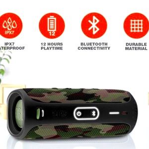 JBL Flip 6 lightly used, has great sound quality, and is extremely durable.